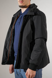 Lavida zwarte winterjas