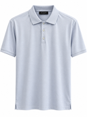 BIGSIZE polo Baby Blue