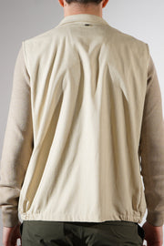Beige gilet
