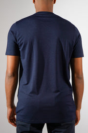 Cotton shirt Navy Blauw