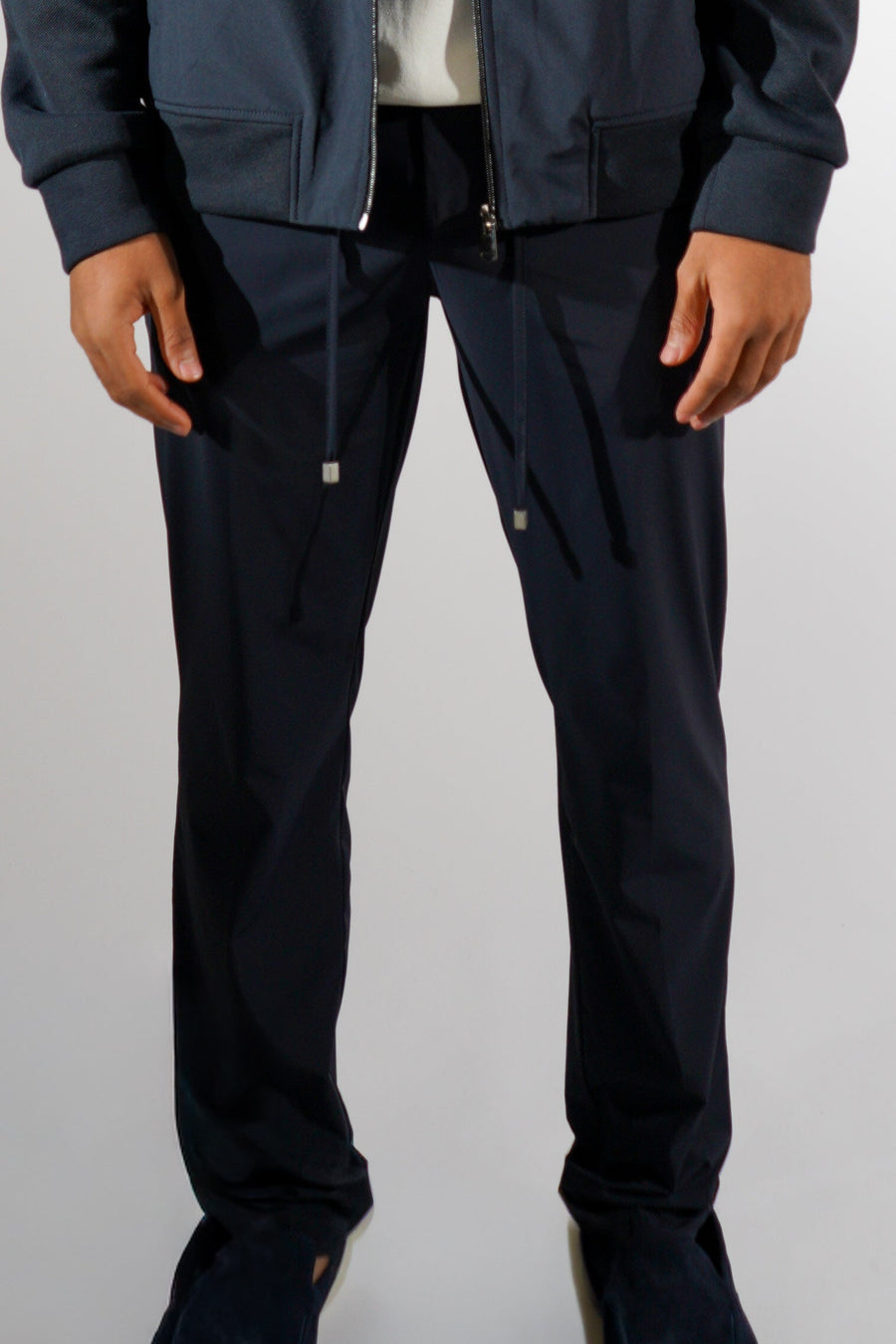 Chino broek Navy Blauw