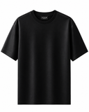 Glans shirt zwart