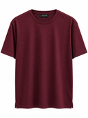 BIGSIZE tshirt Bordeaux