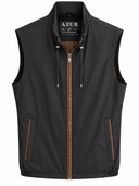 Bodywarmer black x brown