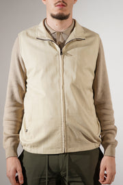 Beige gilet