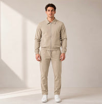 BEIGE TECH SUIT ❗️maat groter bestellen dan je eigen kledingmaat