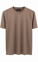 Brown Cotton Shirt