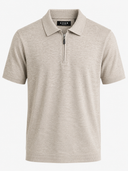 Milano polo Beige Melange