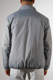 Dubbelzijdig jas grijs beige