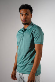 Mercerized Cotton Polo Button Galaxy