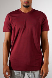 Mercerized Cotton shirt Rood