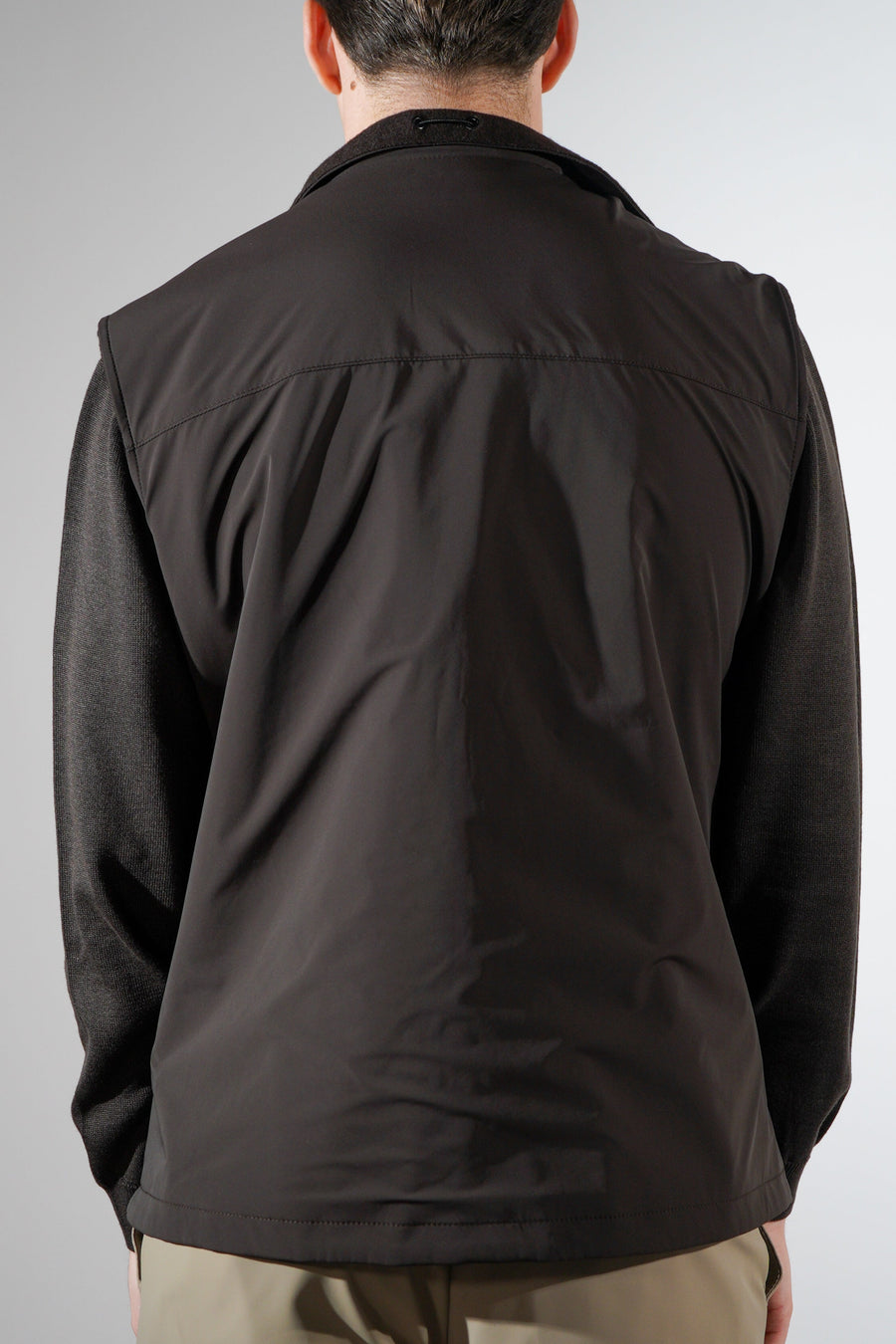 Bruine bodywarmer mm