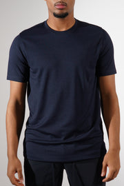 Cotton shirt Navy Blauw