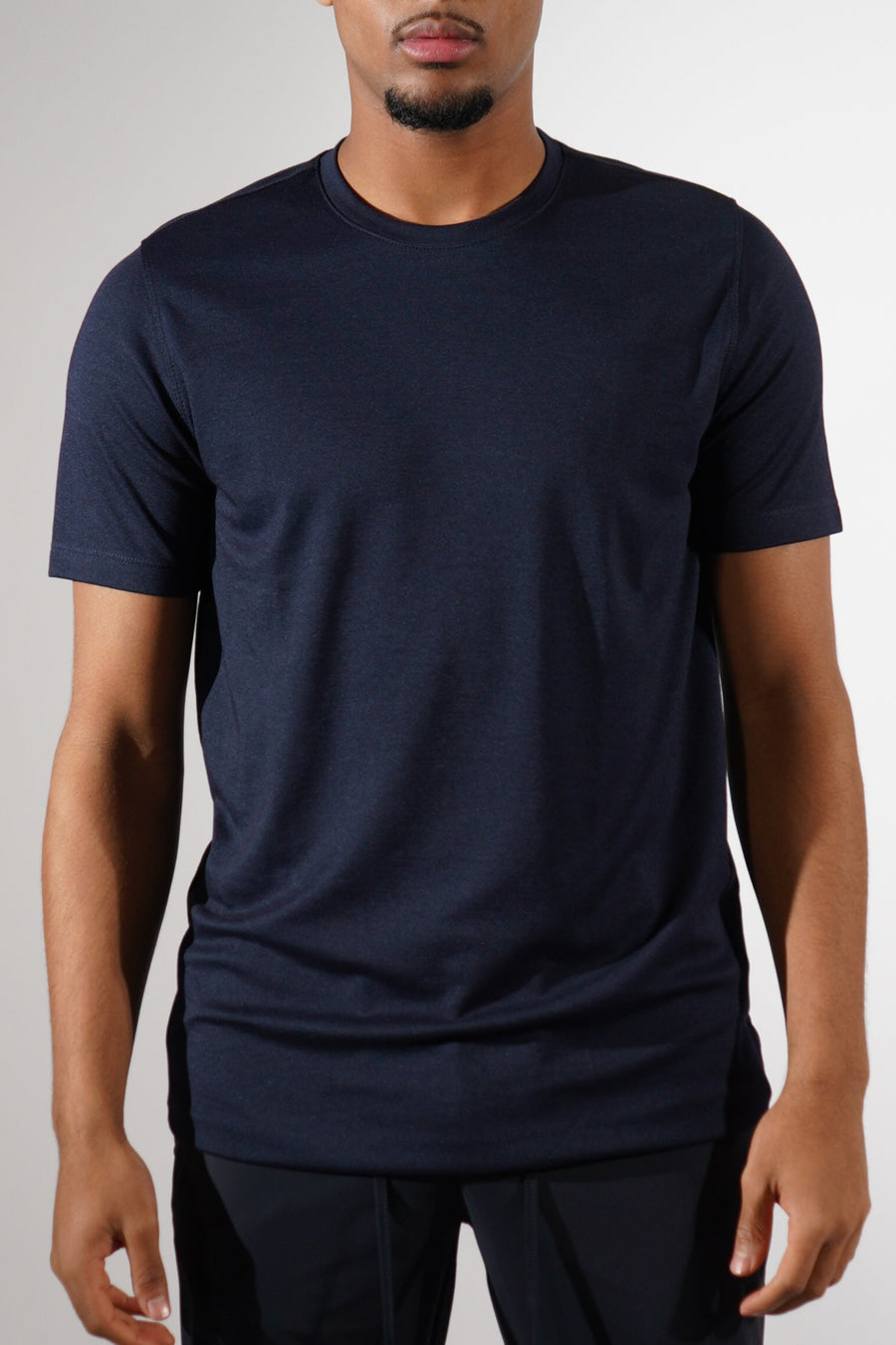 Cotton shirt Navy Blauw