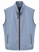 Bodywarmer blue x brown