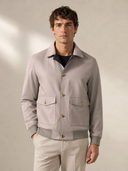 BLUE BEIGE REVERSIBLE AZUR JACKET