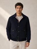 BLUE BEIGE REVERSIBLE AZUR JACKET