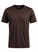AZUR Exclusive Slim Fit T-Shirt – Brown
