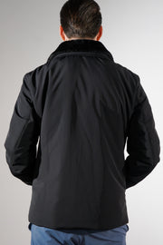 Lavida zwarte winterjas