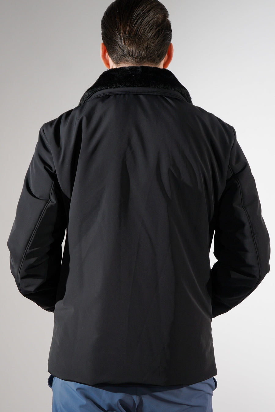 Lavida zwarte winterjas