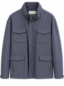 BIGSIZE Navy double pocket