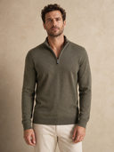 GREEN LONGSLEEVE POLO