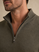 GREEN LONGSLEEVE POLO