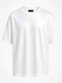 Glans shirt Wit