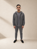 SLATE GREY HOODED TECH SUIT