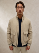 BEIGE WOOL AZUR JACKET